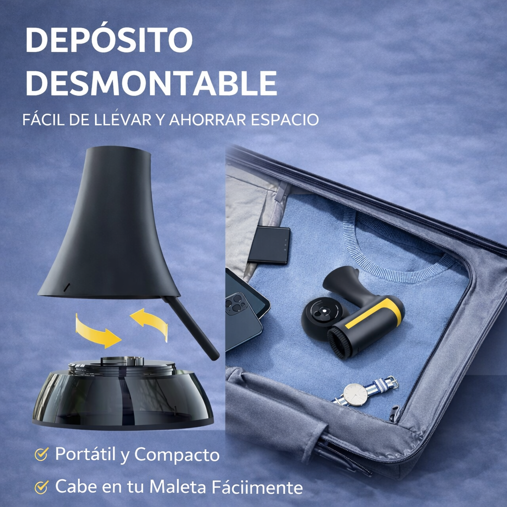 Vaporix® Plancha de Vapor de Mano Portátil